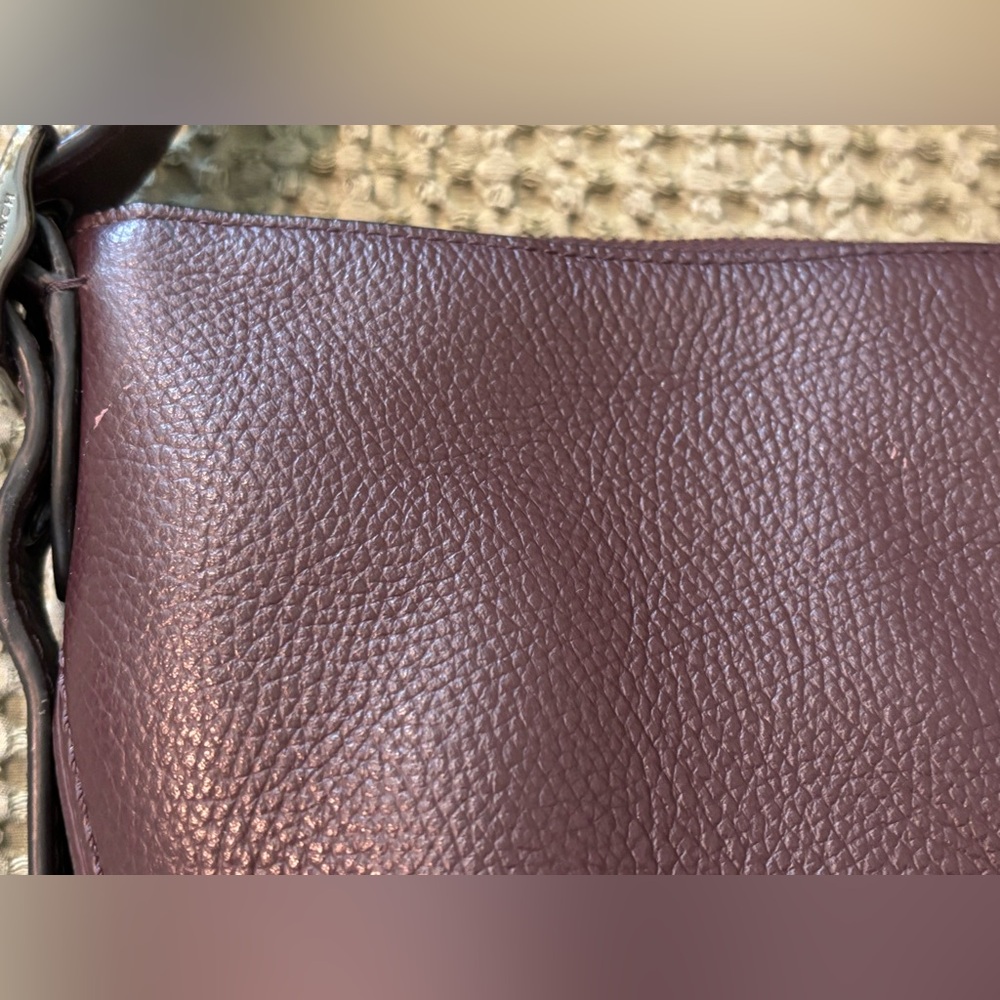 Coach Small Dufflette Crossbody in Oxblood - Picture 13 of 14